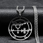 Satanic Necklace Pendant Demonic Spirit Sabnock