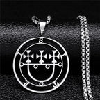 Satanic Necklace Pendant Demonic Spirit Sitri