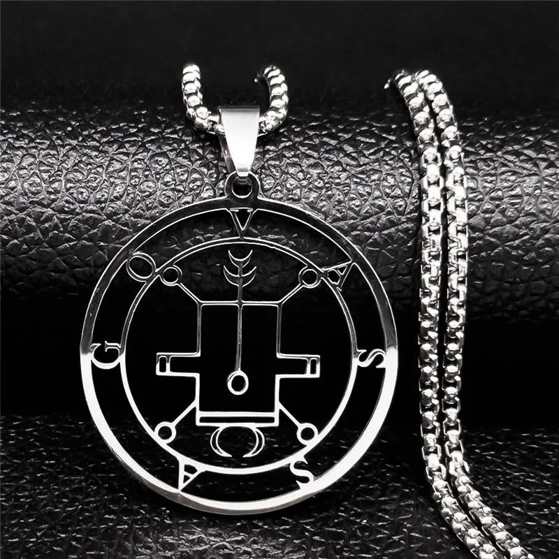 Satanic Necklace Pendant Demonic Spirit Vassago