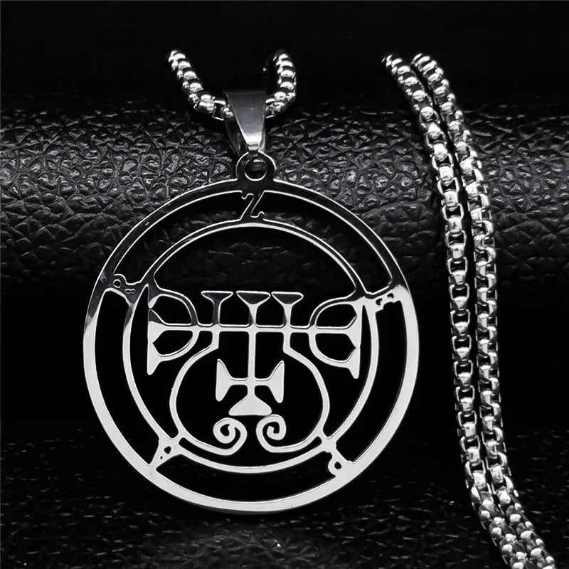 Satanic Necklace Pendant Demonic Spirit Zepar