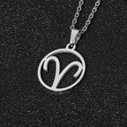 Zodiac Sign Necklace - Pendant 12 Constellations
