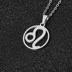 Zodiac Sign Necklace - Pendant 12 Constellations