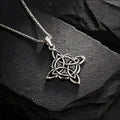 "Eternal Life" Celtic Trinity Knot Necklace 
