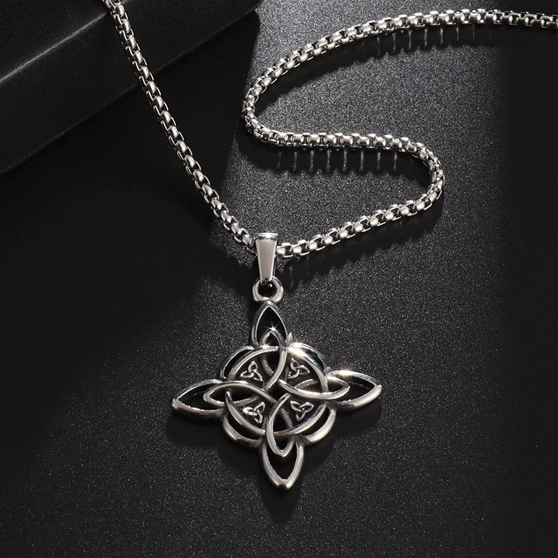 "Eternal Life" Celtic Trinity Knot Necklace 