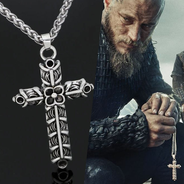 Viking Necklace Ragnar Athelstan Cross