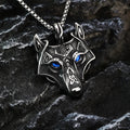 Viking Wolf Fenrir Necklace