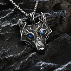 Viking Wolf Fenrir Necklace