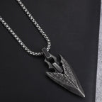 Viking Spearhead Necklace