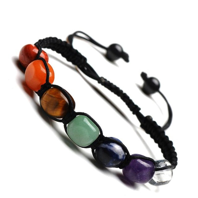 7 Chakras Natural Stone Bracelet