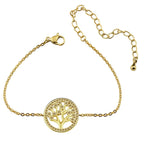 Life Tree Bracelet gold