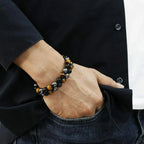 Tiger Eye Gourmet Bracelet Cords & Stones
