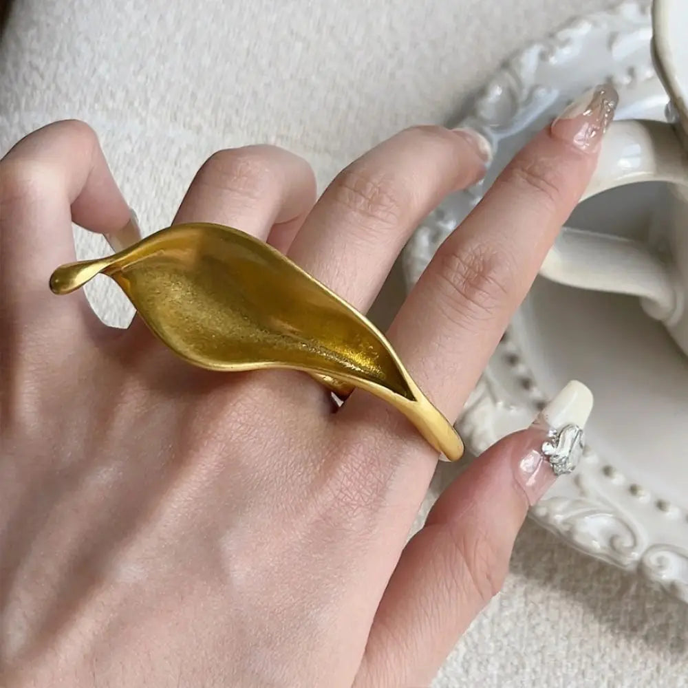 Gold Fleur-de-Lis Ring