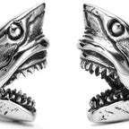 Large shark-head ring