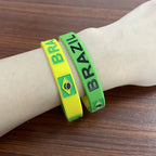 Set of 2 Silicone Brazilian Bracelets