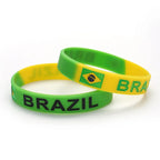 Set of 2 Silicone Brazilian Bracelets