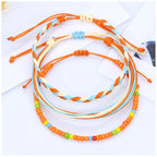 Set of 3 Colorful Waterproof Brazilian Bracelets