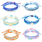 Set of 3 Colorful Waterproof Brazilian Bracelets