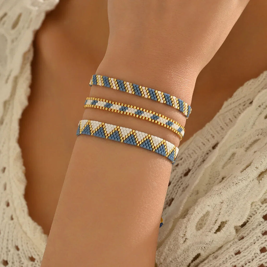 Set of 3 Thin Braided Traditional Brazilian Bracelets