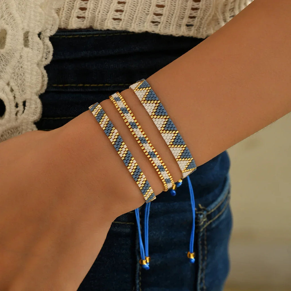 Set of 3 Thin Braided Traditional Brazilian Bracelets