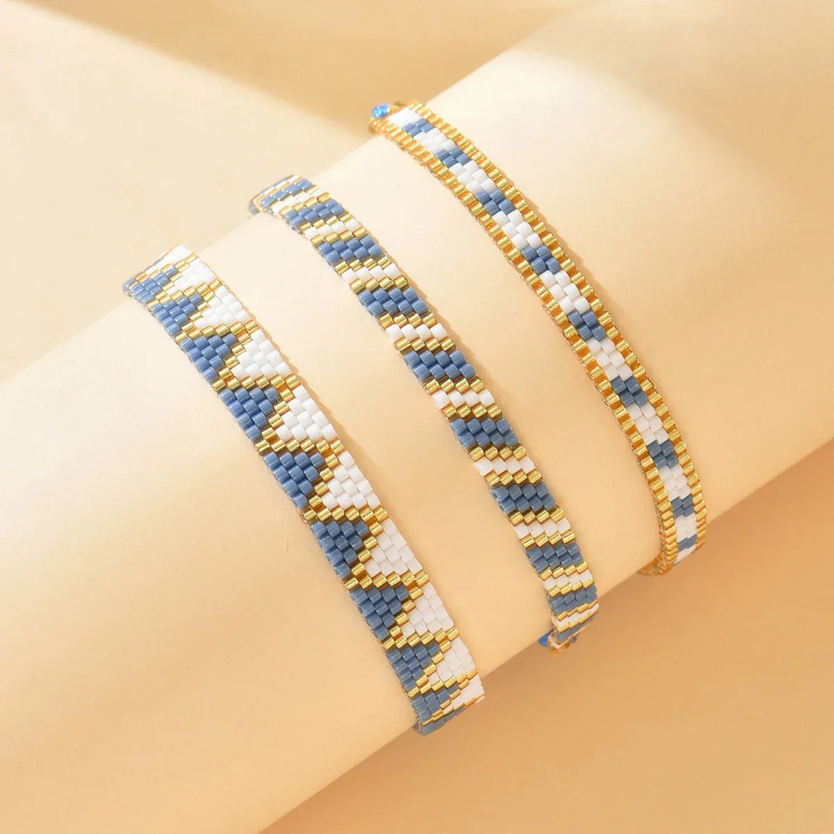 Set of 3 Thin Braided Traditional Brazilian Bracelets