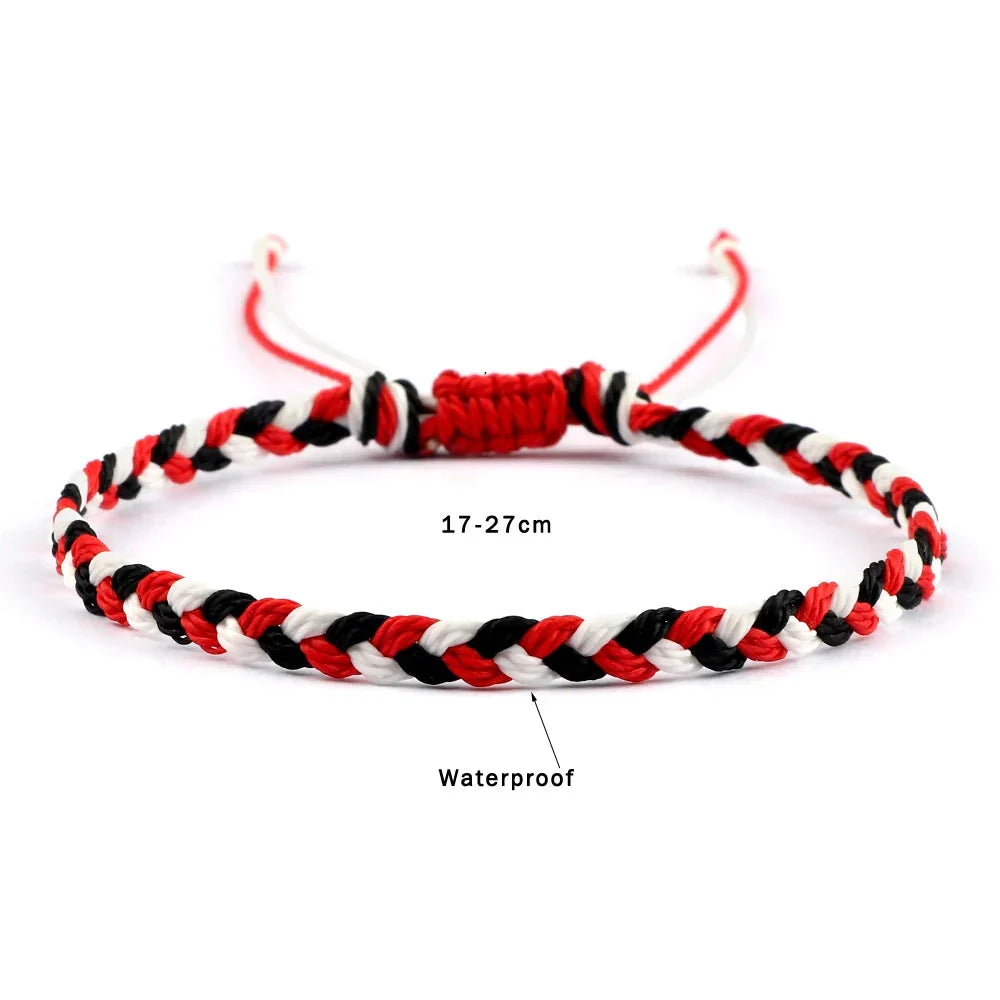 Set of 3 Waterproof Braided Brazilian Bracelets