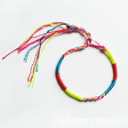 Set of 9 Multicolor Brazilian Lucky Bracelets