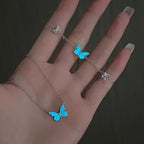 Luminous butterfly set (necklace + bracelet) + free earrings