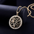 White Gold Tree of Life Pendant