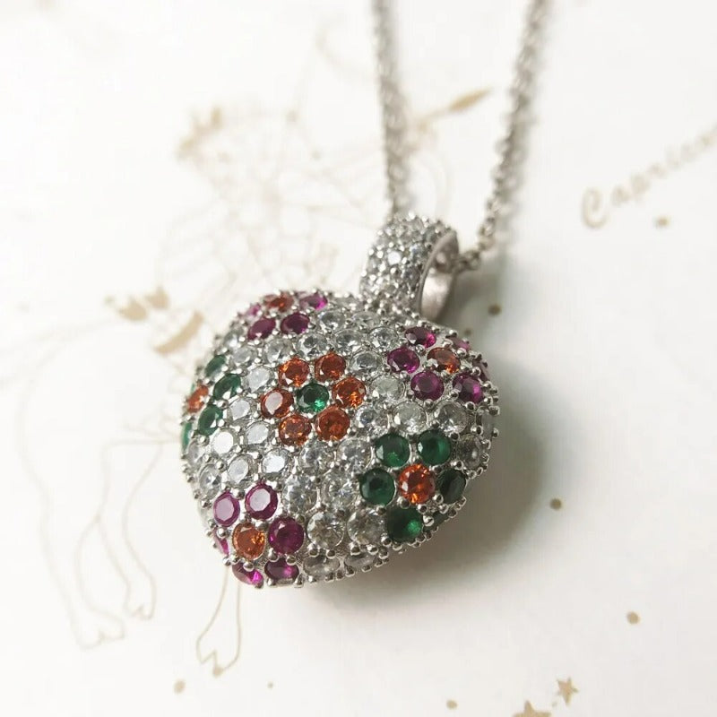 Floral Heart Pendant - Exception®