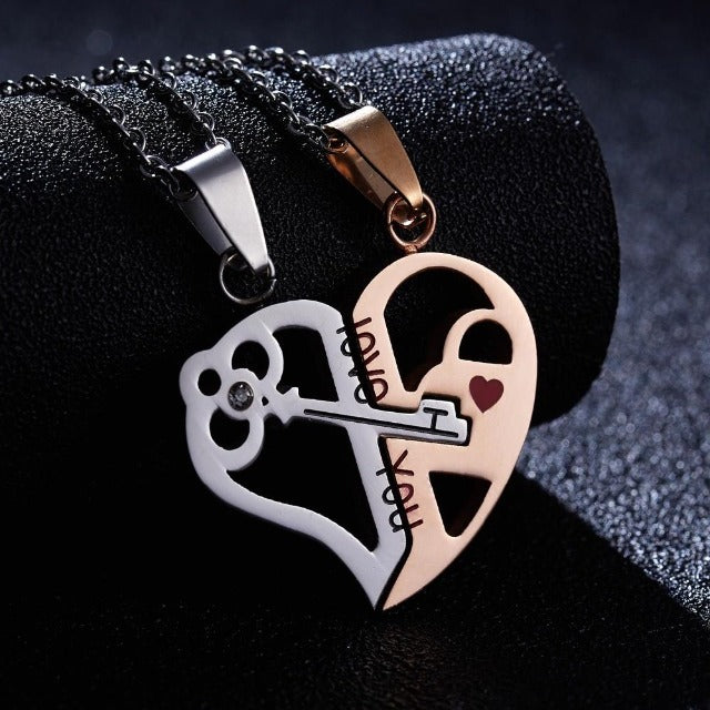 Heart Pendant for Couple