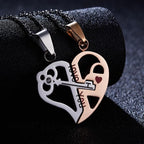 Heart Pendant for Couple