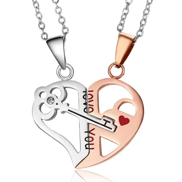 Heart Pendant for Couple