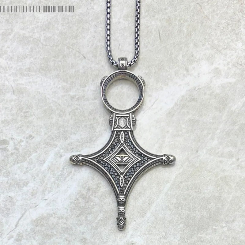 Agadez Cross Pendant in Silver - Exception®