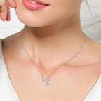Silver Infinity Pendant for Women