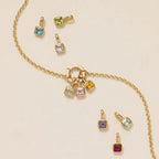 Colored Zodiac Sign Pendant