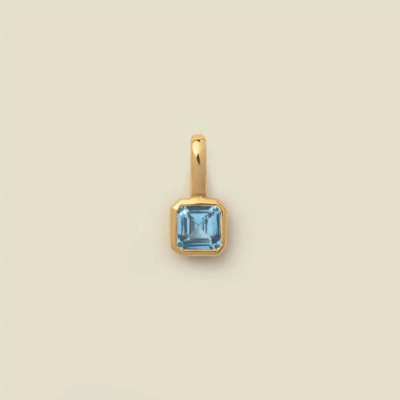 Colored Zodiac Sign Pendant