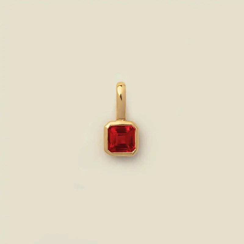 Colored Zodiac Sign Pendant