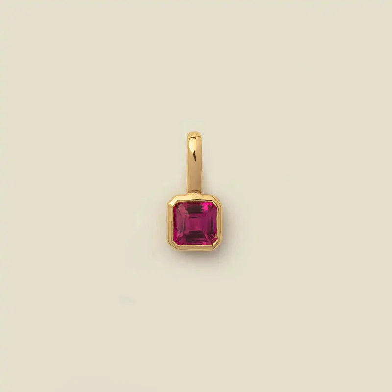 Colored Zodiac Sign Pendant