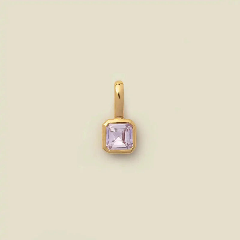 Colored Zodiac Sign Pendant