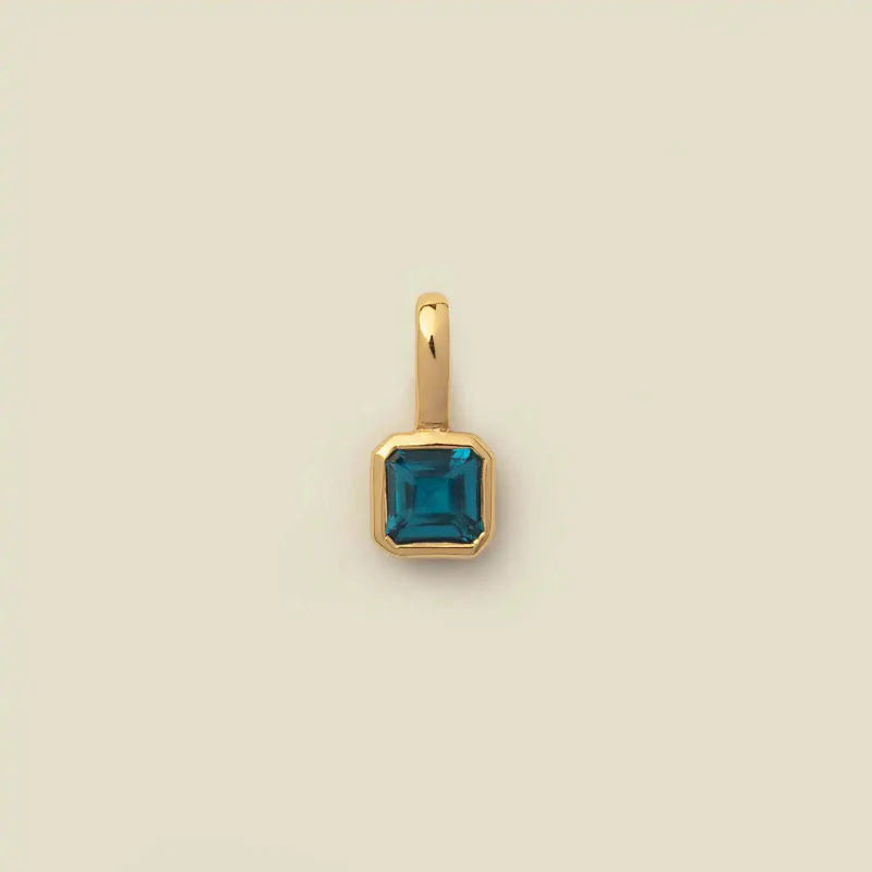 Colored Zodiac Sign Pendant