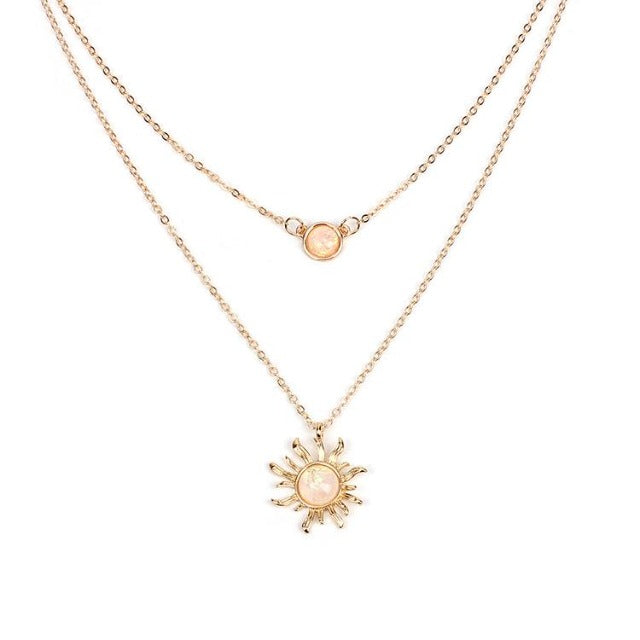 Gold Sun Pendant