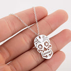 Gold Skull Pendant