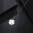 4-Leaf Clover Pendant silver
