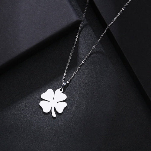 4-Leaf Clover Pendant silver