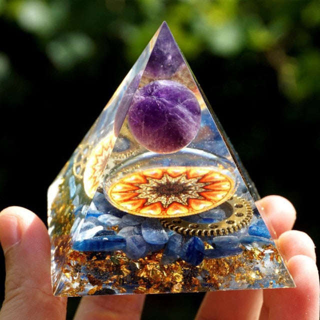 Orgonite Pyramid Protection & Meditation