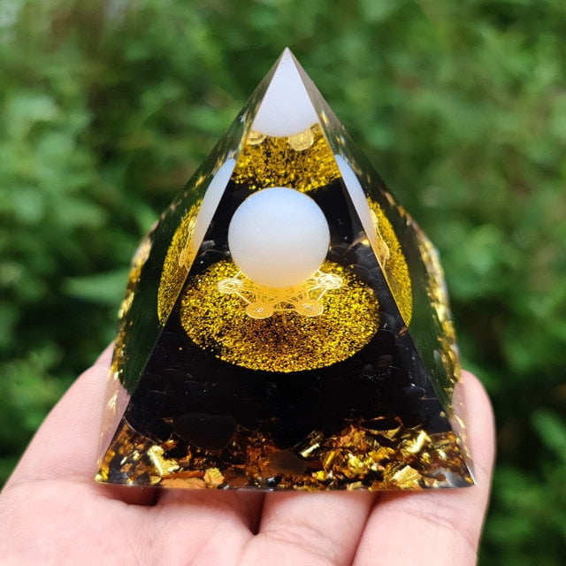 Orgonite Pyramid Protection & Meditation